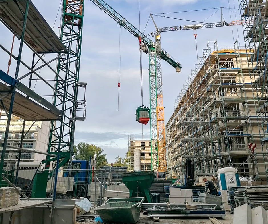 Unabhängige Arbeit unserer Fliesenleger