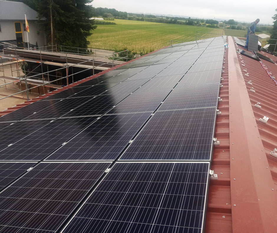 Photovoltaikanlagen auf Flachdächern